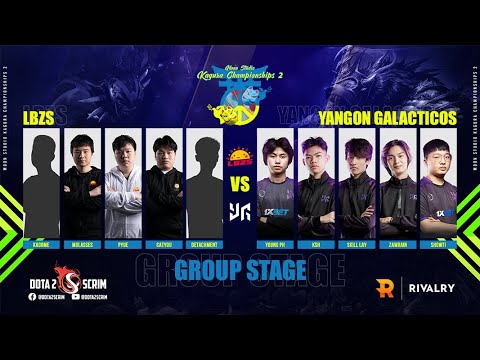 LBZS vs Yangon Galacticos - Moon Studio Kagura Championships 2 - Group Stage - B02