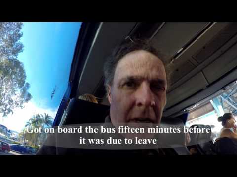Townsville to Cairns on a Greyhound bus - Queensland, Australia