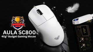 Ultra Light & Fast Budget Gaming Mouse | AULA SC800 wireless
