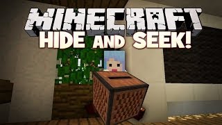 "GOTTA HIDE!"  Hide and Seek - Minecraft Mini Game