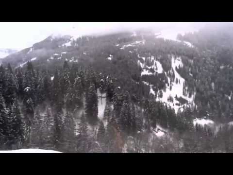 Train ride through Plessur Alps