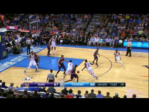 Nick Collison Highlights Suns vs. Thunder 12.14.2014 - 6 Points, 1 Assist