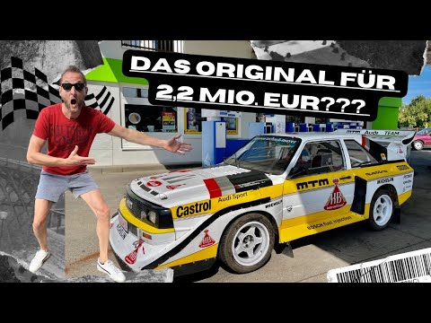 Ich fahre den MTM Audi Sport quattro S1 (den auch Walter Röhrl schon gefahren ist)