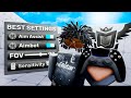 The BEST SETTINGS For Roblox Rivals