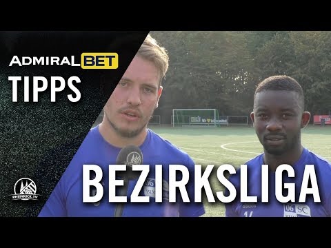 ADMIRAL-Tipps mit Lennart Belke und Michael Ofosuhene (beide SC Blau-Weiß 06 Köln)