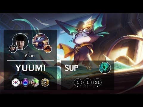Yuumi Support vs Thresh - KR Challenger Patch 9.15