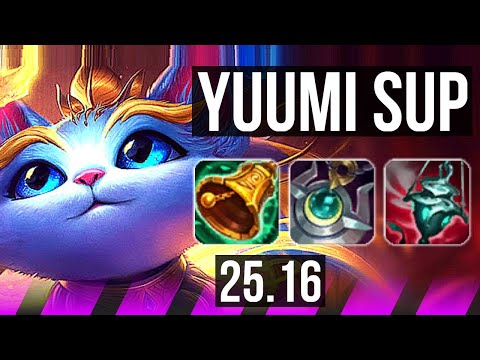 YUUMI & Yunara vs ELISE & Ezreal (SUP) | 4/0/22 | KR Diamond | 25.16