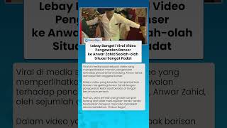 Lebay Banget! Viral Video Banser Lakukan Pengawalan Ketat Padahal Jemaah Anwar Zahid Biasa Saja