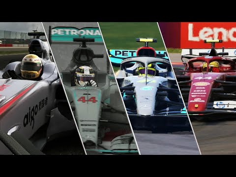 Evolution of Lewis Hamilton in Codemasters' F1 Games (2009 - 2025)