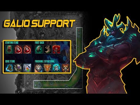 Galio support guide | Learn how to win in botlane | League of legends