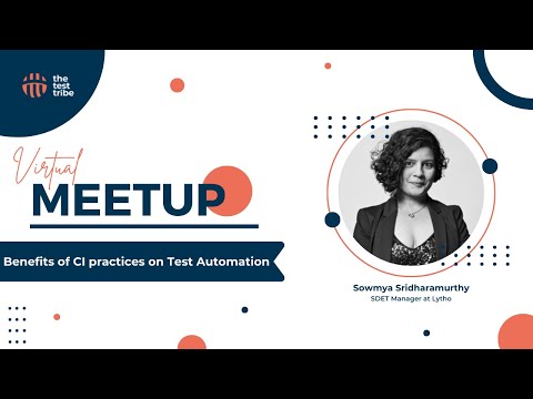Benefits of CI practices on test automation" by S. Sowmya | ci cd tools | ci cd gitlab|CI CD Benefit