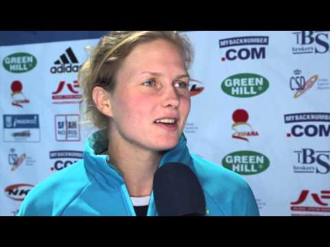 EJU female player of the day 2 - Esther Stam from Georgia