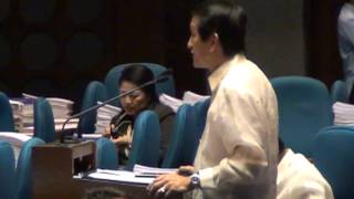 Roilo Golez, interpellation of Cong. Ocampos, re Kuratong Baleleng Gang, 13 March 2012