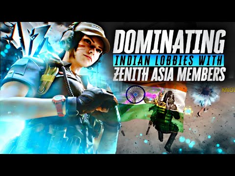 I Played INDIAN SWEATY LOBBIES and DOMINATED w Zenith Asia Members