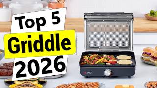 ✅Best Griddle for Home Cooking – Make Crispy Pancakes, Eggs & Burgers Like a Pro Chef!