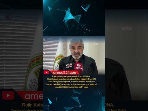 📌 Rojin Kabaiş soruşturmasında 2 bin 500 DNA #RojinKabaiş #Diyarbakır #AdaletÇağrısı #amed724 #amed