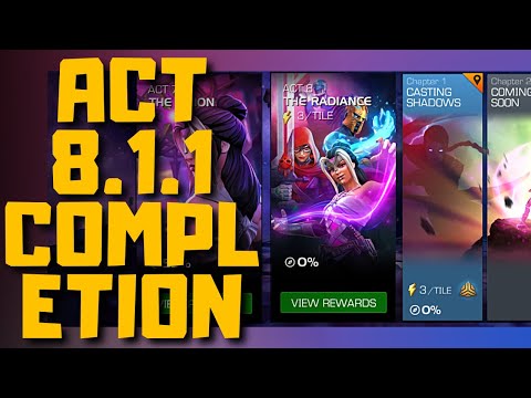 ACT 8.1.1 Completion ( Red Skull ) Weapon X - Gene | Marvel Contest of Champions