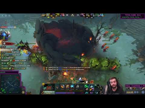 Rosh drops Aegis outside of Pit