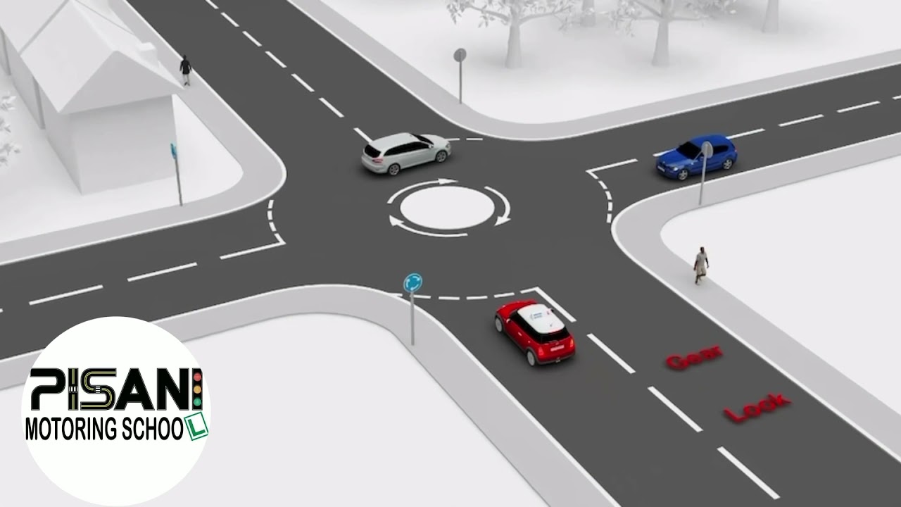 Mini roundabout - Turning Right at the Third Exit