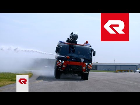The PANTHER 8x8 on test drive - Rosenbauer