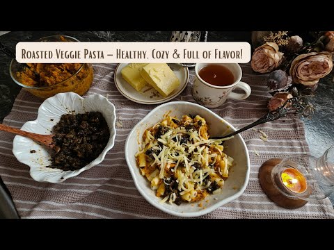 Roasted Veggie Pasta Recipe | Easy & Delicious GF-Vegan Dinner 🍝🌿