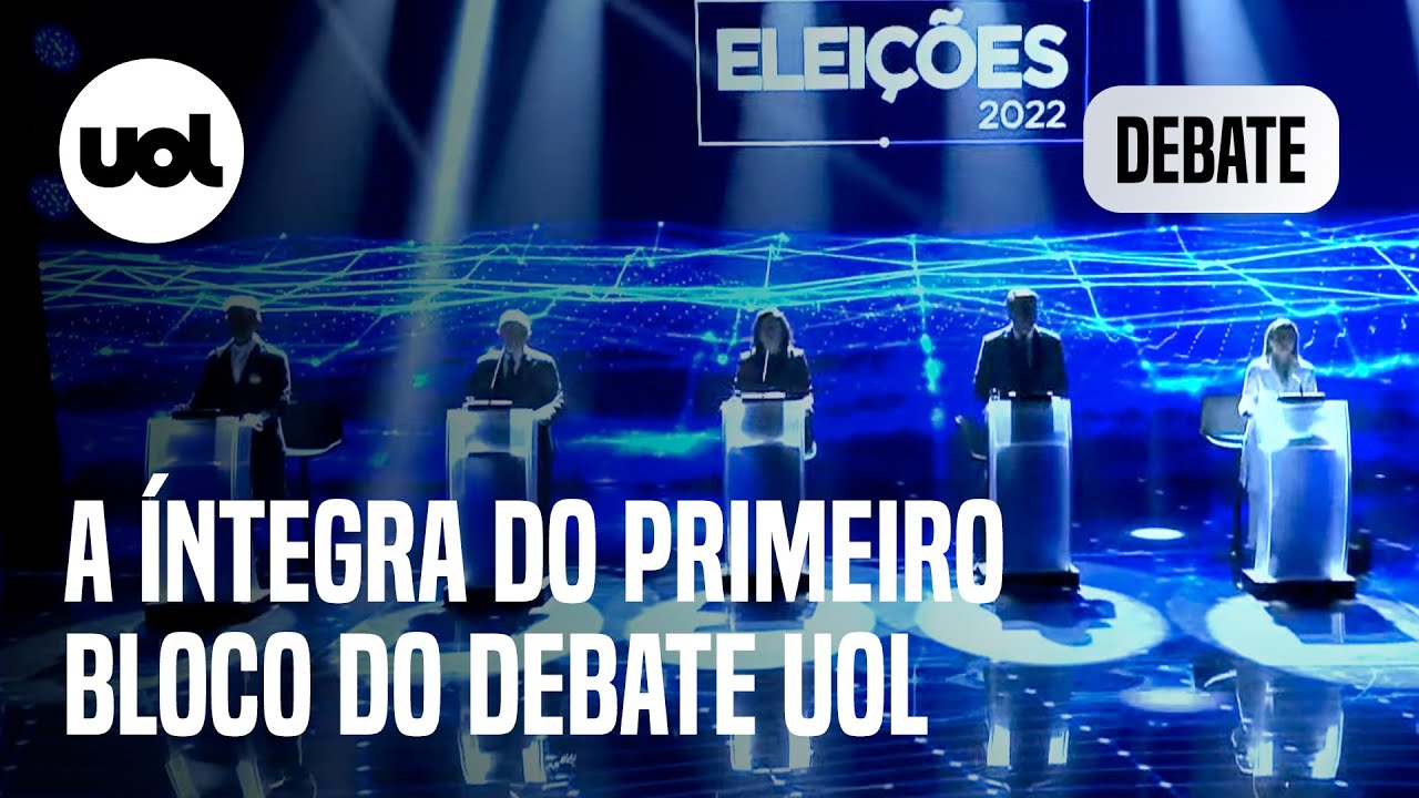 Debate: Veja a íntegra do primeiro bloco do Debate UOL