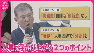 【中継】自民・石破総裁「人事」の狙いは…2つのポイント『バンキシャ！』