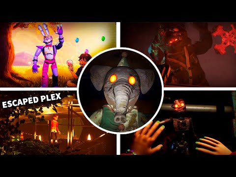 FNAF SB Ruin– ALL 5 ENDINGS (Good, Normal, Secret, LEAVE & BONNIE)