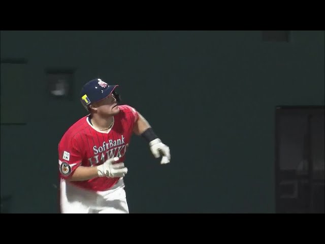 【ファーム】ホークス・リチャード ライトスタンドへの2試合連続弾を放つ!! 2021/8/21 H-T(ファーム)