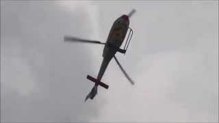preview picture of video 'Patrulla Aspa Helicopter Display Team RAF Waddington 06/07/14'