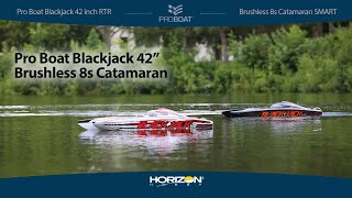 Proboat Blackjack 42" 8S RTR čierny
