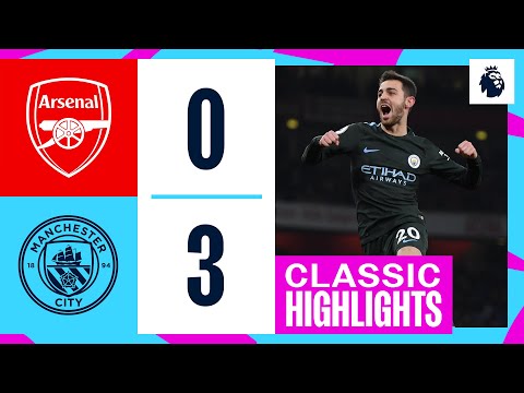 Classic Highlights | Arsenal 0-3 Man City | SANÉ AND SILVA SINK ARSENAL