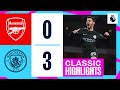 Classic Highlights | Arsenal 0-3 Man City | SANÉ AND SILVA SINK ARSENAL