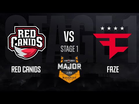 RED Canids vs FaZe | StarLadder Budapest Major 2025 - STAGE 1 - Day 3