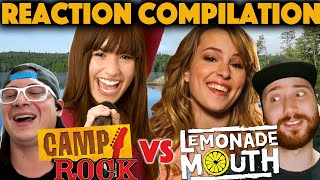 We Watched Camp Rock & Lemonade Mouth (Movie Reaction Compilation)