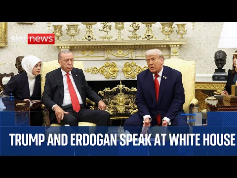 Trump and Erdogan take questions at the White House | Watch in full