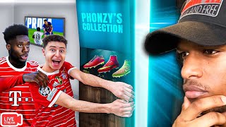 OussiFooty Went Inside Alphonso Davies’ Secret Room! (Reaction)