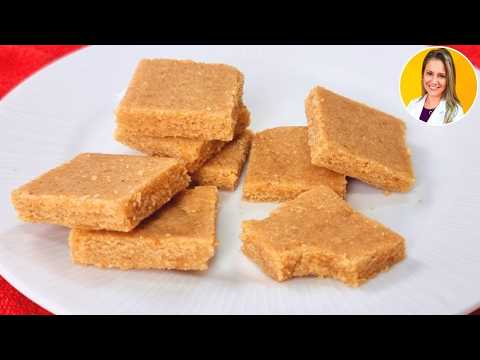 Only 5 MINUTES, 4 INGREDIENTS & LOW CARB - Amazing Sweet Treat! NO SUGAR, DAIRY OR OVEN!