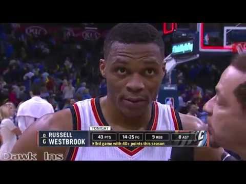 Russell Westbrook 43 points vs New Orleans (Full Highlights) (11/18/15)    EXPLOSIVE!