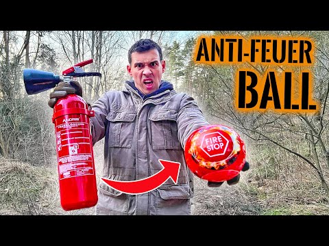 EXPLOSION in der HAND - Kann dieser BALL ein FEUER aussprengen? | Survival Mattin