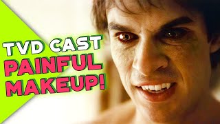 The Vampire Diaries Cast Painful Makeup And Costume Transformations | The Catcher
