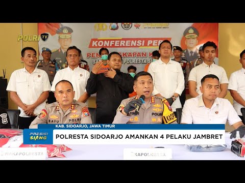 POLRESTA SIDOARJO AMANKAN JAMBRET AKIBATKAN KORBAN MENINGGAL