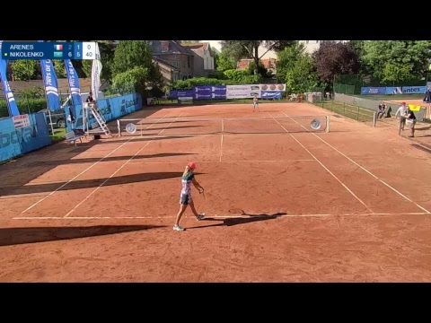 ARENES Lily (FRA) VS NIKOLENKO Tatyana (KAZ) - Court 12