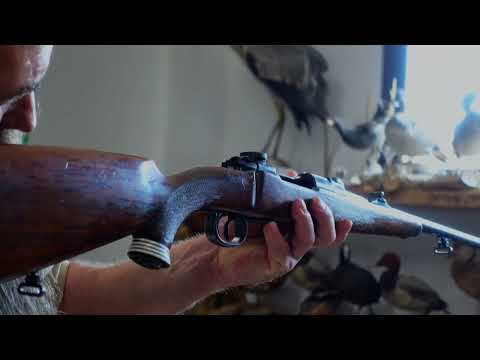 Weapon handling System 98 with German set trigger - Parey hunting training