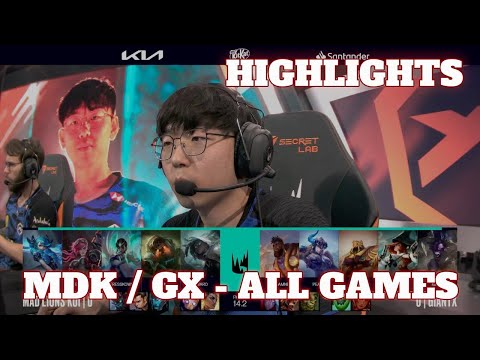 MDK vs GX - ALL GAMES (Bo3) Highlights | Round 1 LEC Winter 2024 Playoffs | Mad Lions KOI vs GIANTX
