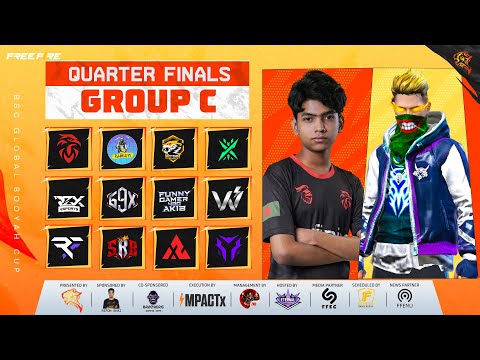 [🔴LIVE] Quarter Finals G-C|| BSC Global Booyah Cup ft. RedHawks,BD TOP 1,RFX,RZS,EXE,HOTSHOT