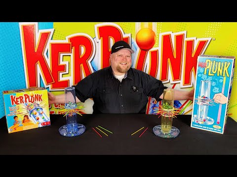 Kerplunk Retro Board Game Review - Ideal (1967) vs. Mattel (2021)