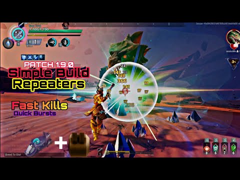 Patch 1.9.0 | Fast Kills Awesome Simple Repeaters Build | Quick Insane Damage - Dauntless Indonesia