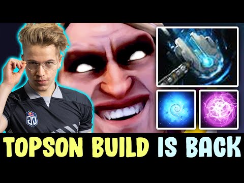 Topson INVOKER BUILD Meteor Hammer + Quas Wex — BACK in 7.27