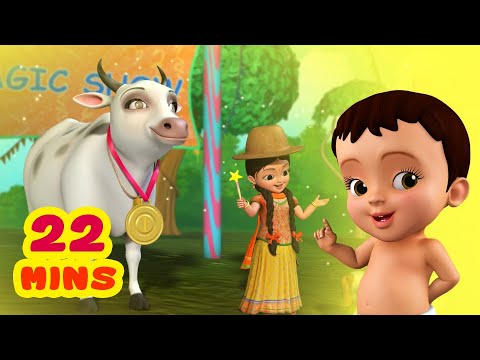Gaay Kehti Hai - Domestic Animal Sounds Song | Hindi Rhymes for Children | Infobells